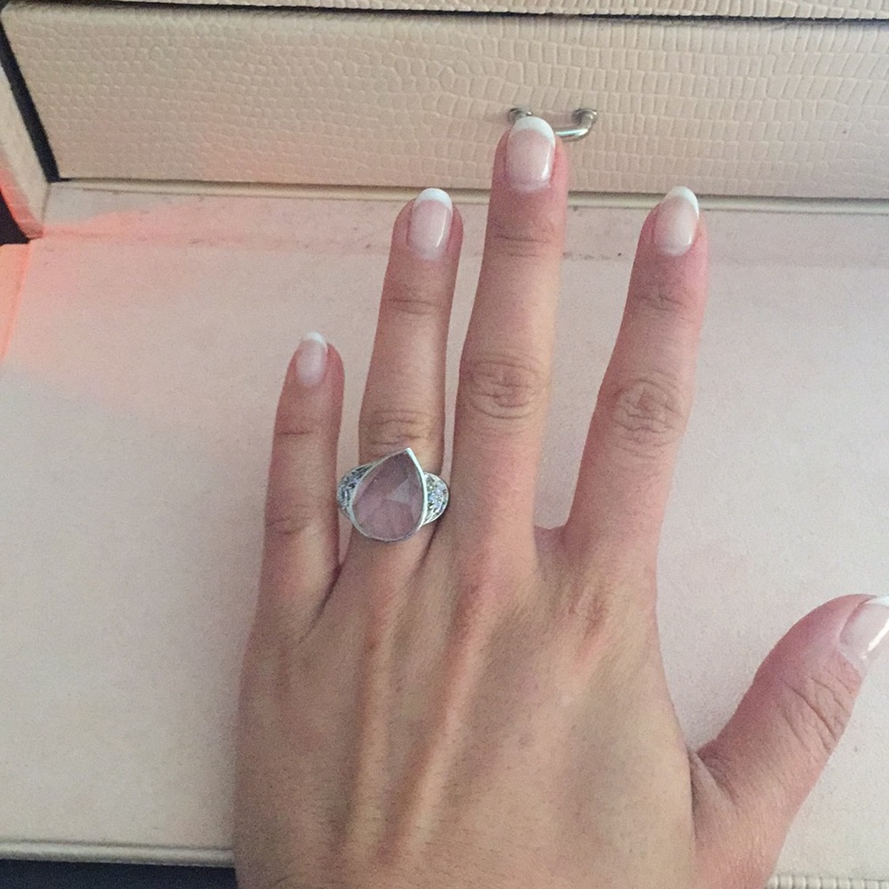 Gorgeous one of a kind. Amethyst and silver ring